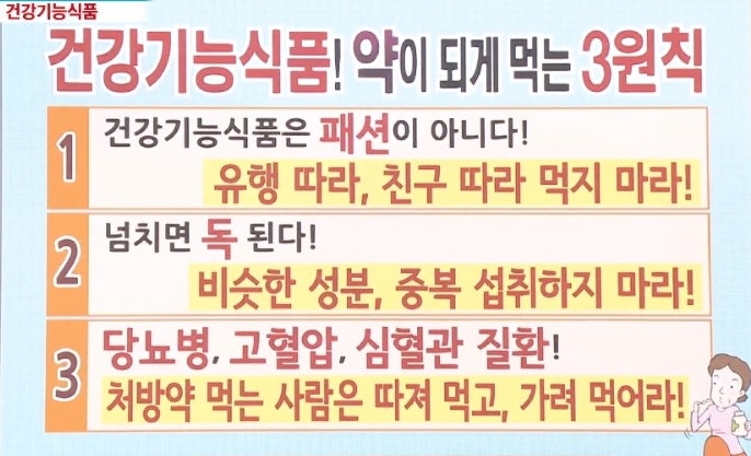 영양제 건강기능식품 잘 먹는 방법 (ft. 이렇게 먹으면 독/ 약이 되는 3원칙)