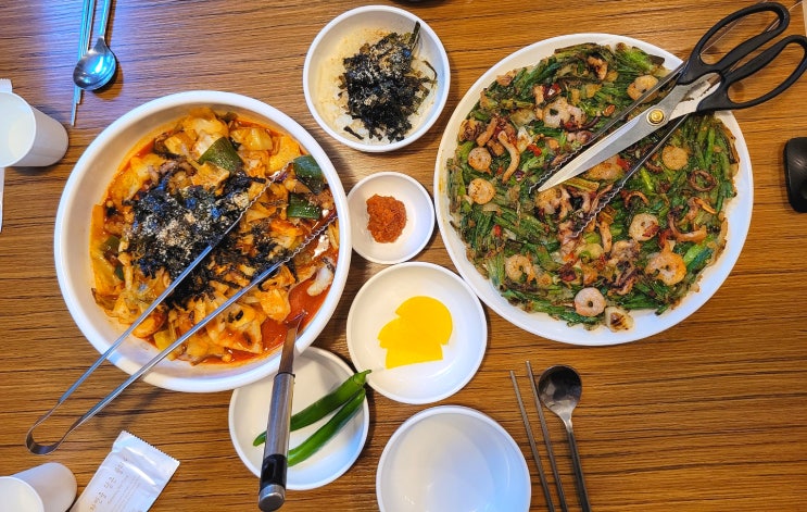  대구 진천동/ 달서구 진천동 홍이네 대왕 조개 칼국수 ::