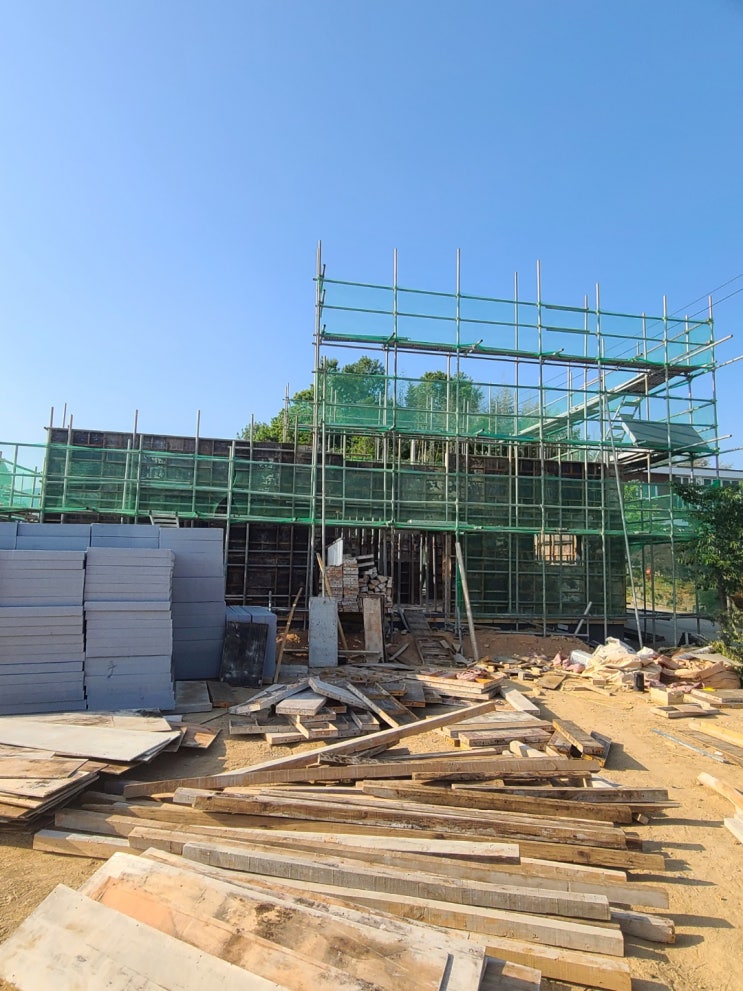 담양 삼만리둥지전원마을 전원주택 신축 현장 및 집 짓는 과정 3편
