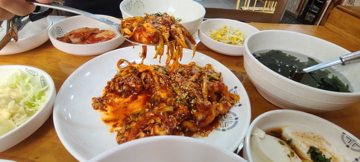  [남양주 별내 맛집] 낙지왕궁 낙지 볶음, 바지락 칼국수 꿀팁 리뷰