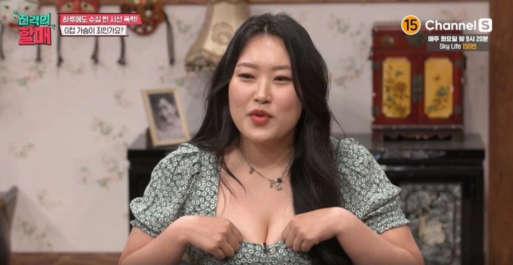 'G컵' 모델 선혜연, '진격의 할매' 시선 폭력 피해자 네티즌과 설전 벌여 "가슴이 너무 커서 걱정"