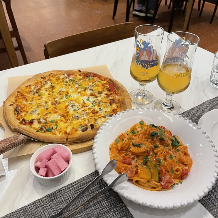 [광주] 하남피크닉몰에 숨겨진 양식고수 피자랑 파스타 찐맛집 피앤타