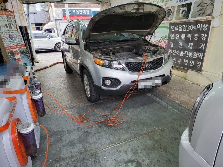  suv 중고차 기아 쏘렌토 엔진마력올리기