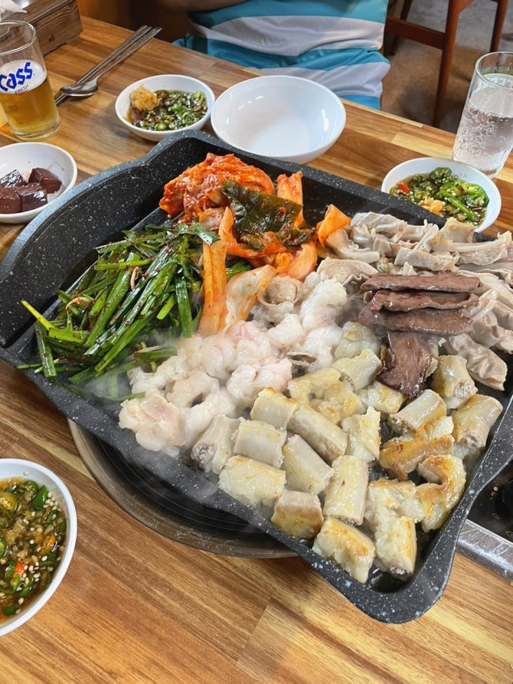  판교 운중동 양과창양평해장국 본점 - 판교, 분당 소곱창구이, 곱창전골 맛집 아기랑