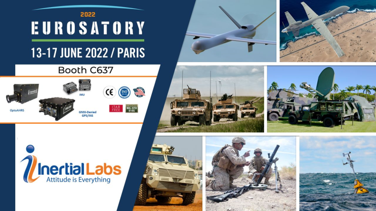  [소식] 미국 Inertial Labs사, EUROSATORY 전시회 참가