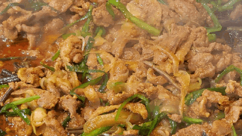  경주맛집, 오리불고기 가성비 최고  "행복한 오리"