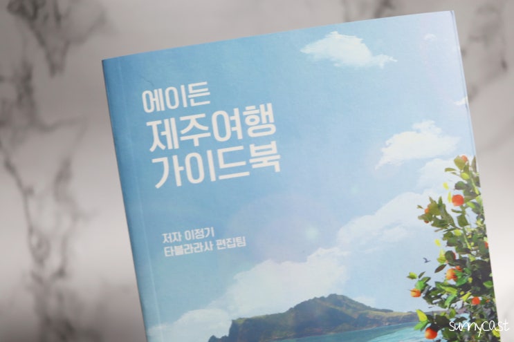  제주 관광지도 에이든 제주여행 가이드북 보면서 제주도 관광지 계획 세워요