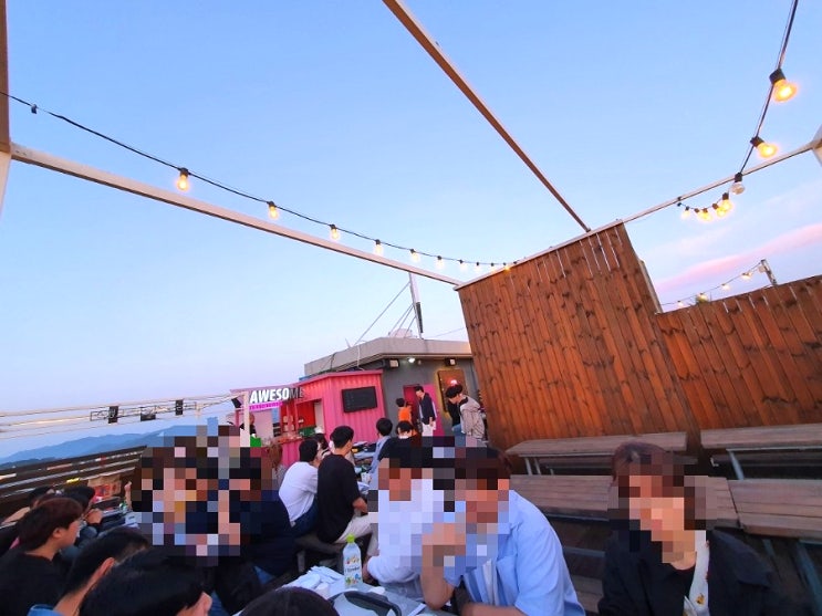  이렇게 깨끗한 게하는처음! 대천[어썸게스트하우스]조진썰. 루프탑파티후기(내돈내산