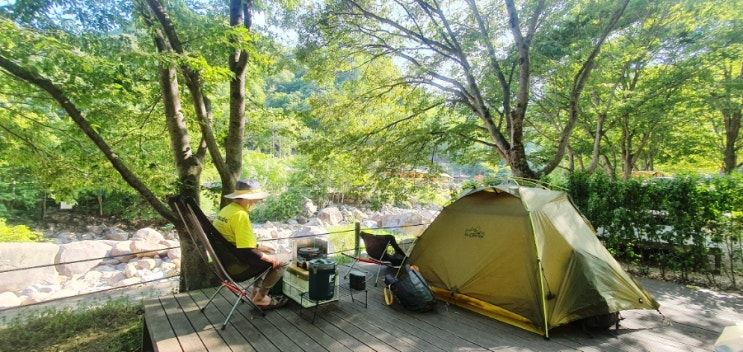 산청캠핑장 지리산 내원 야영장