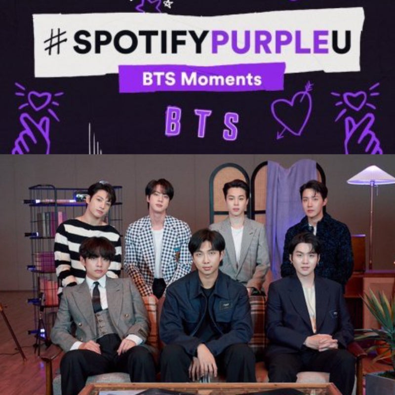 [방탄소년단 BTS] 스포티파이(Spotify) #SpotifyPurpleU 글로벌 캠페인 영상 공개