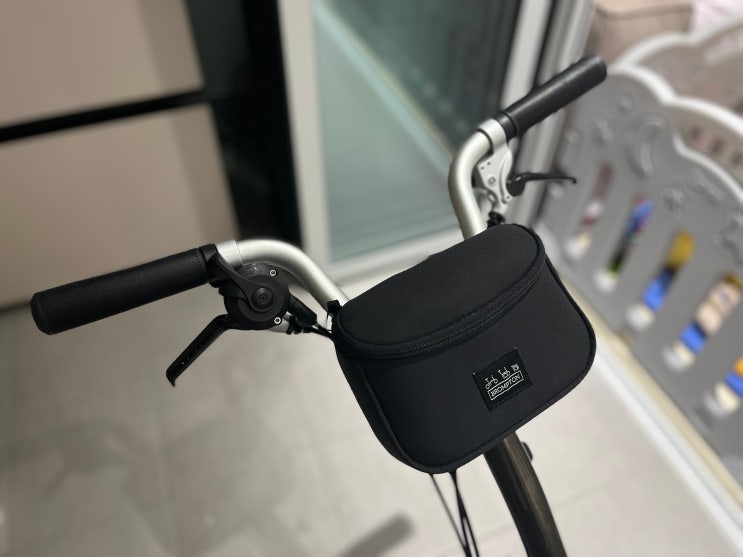  브롬톤 가방 매트로 짚 파우치 리뷰. (brompton bag)