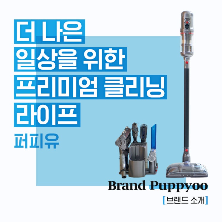  더 나은 일상을 위한 퍼피유의 프리미엄 클리닝 라이프