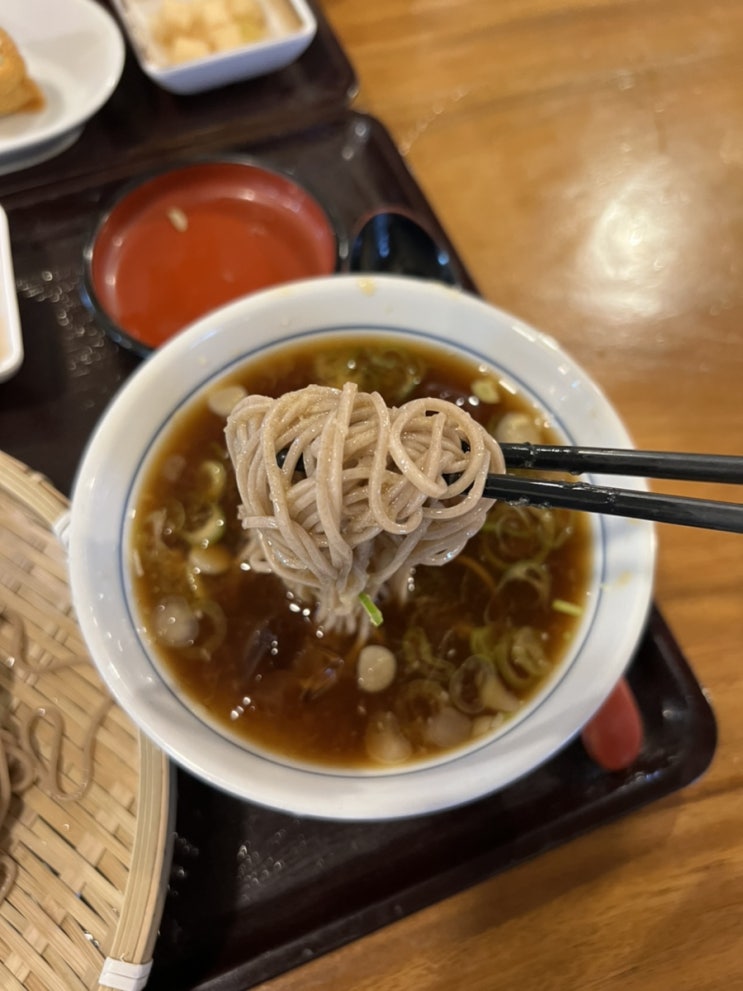  성수역,  성수동맛집, 소바집 <송강제면소> 자루 소바, 차슈 라멘, 유부초밥