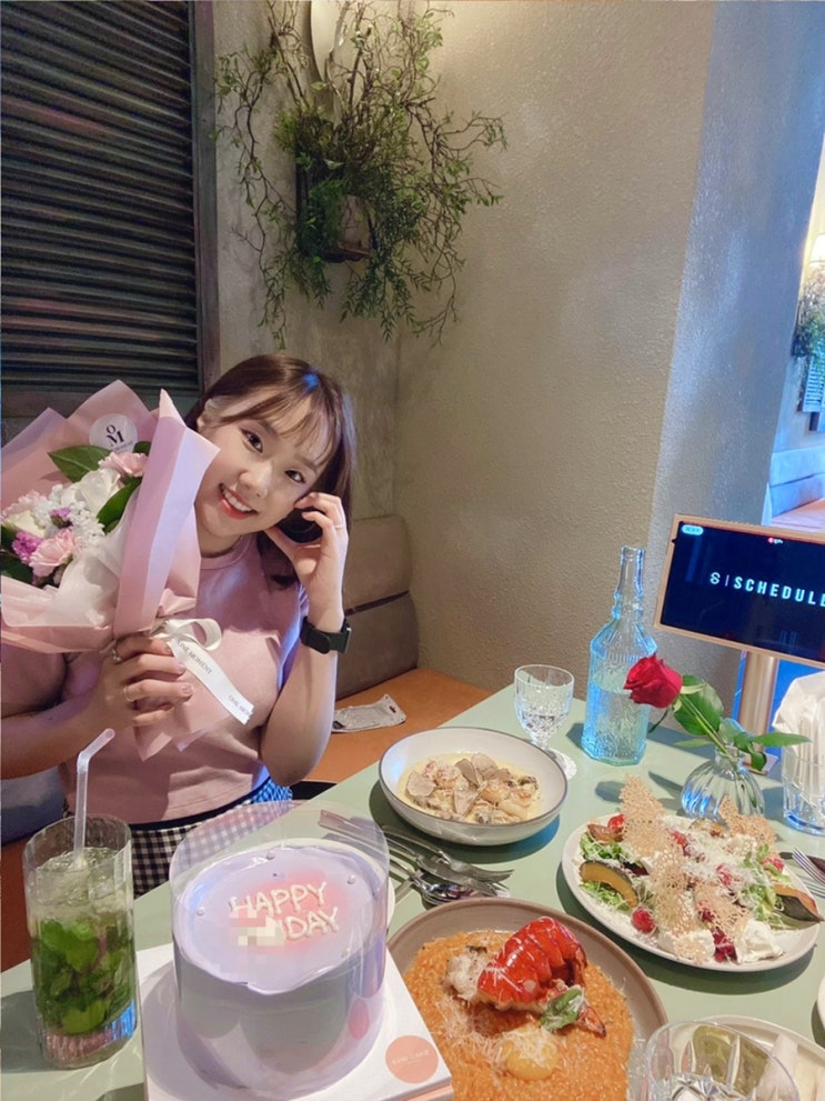  유럽 감성 분위기 너무 예쁜 스케줄 성수에서 생일파티 한  후기(주차가능)