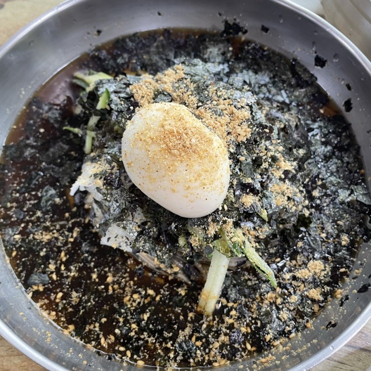  (주문진) 대동면옥_찐맛탱 수육주문필수