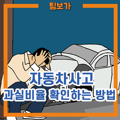  자동차사고 과실 비율 정확히 알려면 확인하세요