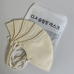 클라CLA 슬림핏마스크 크림베이지 중형에 둥지틉니다 짹