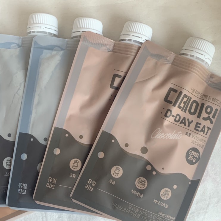  맛있는 단백질쉐이크 디데이잇 고단백 든든한 한끼 식사:)