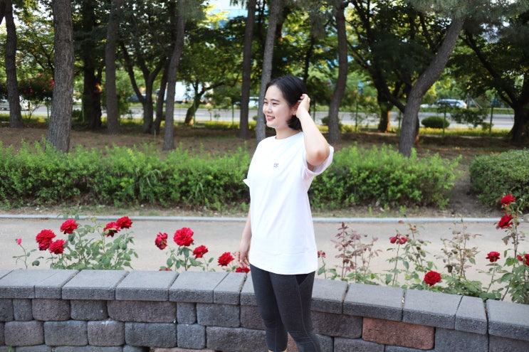  여자운동복상의 편한 게 좋아
