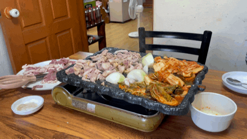  평택 포승 맛집 두레박 집에서 구워먹는 오리고기!
