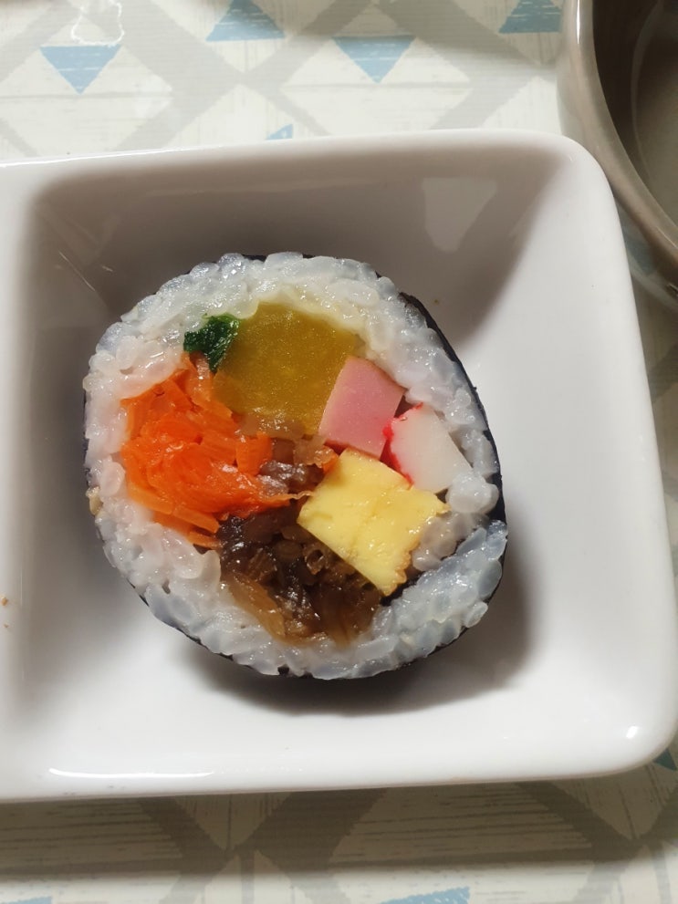  와사비쯔란김밥!!