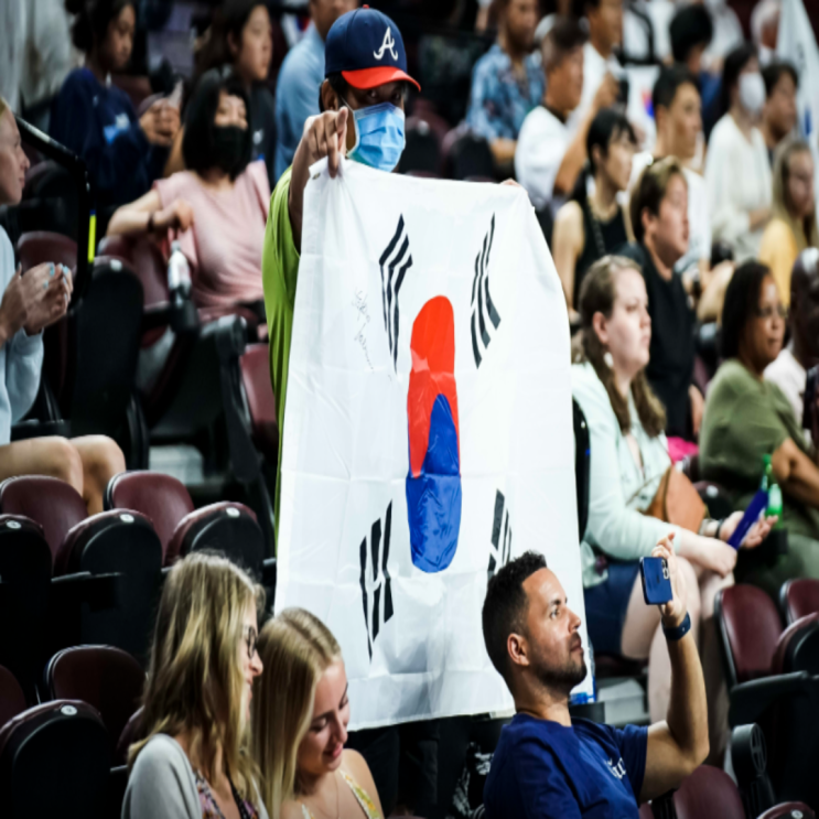 VNL2022 2차전 대한민국 독일(강소휘 김희진 노란 알스마이어 오트만 슐첼)