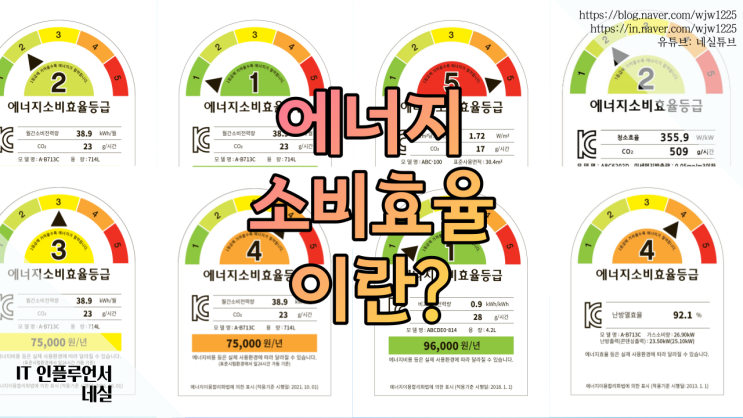  에너지효율등급 제대로 알아보자 (정의, 공식 등급 확인하는법)