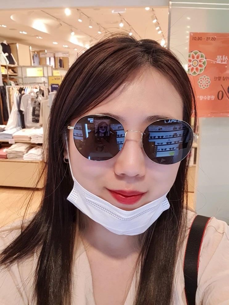  가벼운 선글라스 라피스센시블레 NANO 콧등이 편해