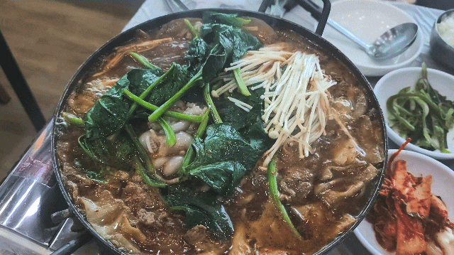  전남 곡성기차마을 현지인 맛집 세영회관 불고기낙지백반정식