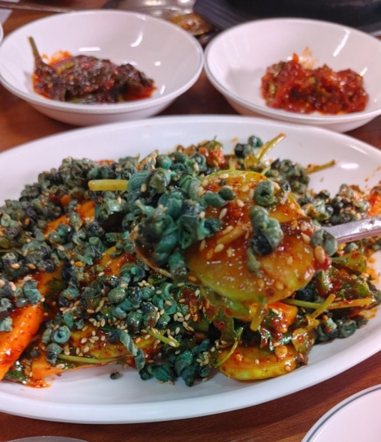  영월맛집 다슬기해장국, 다슬기무침이 일품인 다슬기향촌 성호식당