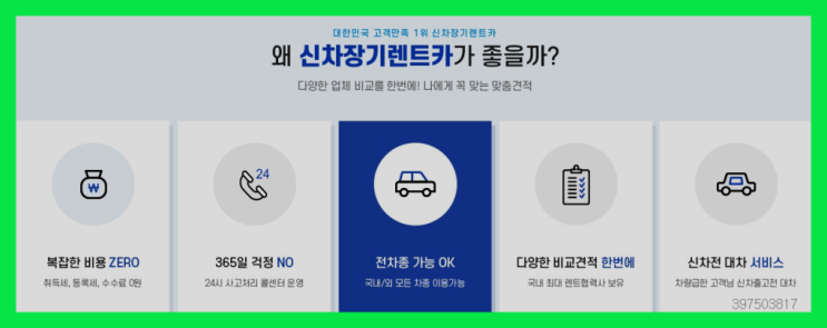  우리카드장기렌트 ? 신차장기렌트카/운용리스 이번달 특가 프로모션은?  이곳이죠