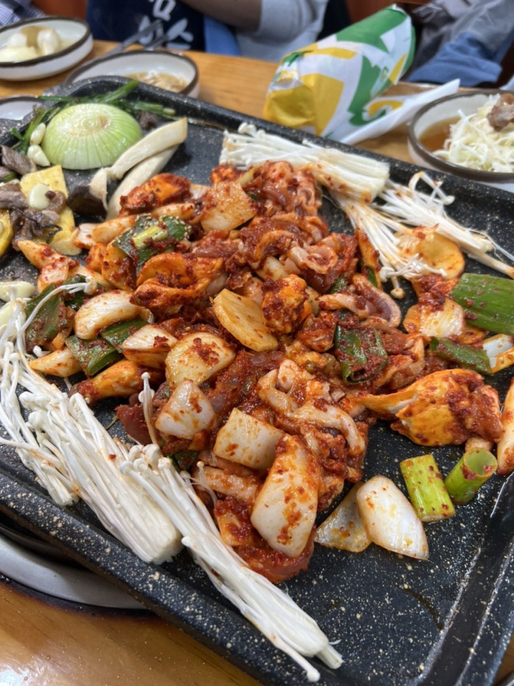  서울대입구역, 관악구 맛집, 오리고깃집 등산 후 오리고기<푸른목장>  생오리 구이, 양념구이, 볶음밥