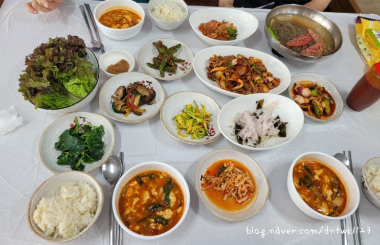  포항 한정식 맛집, 금수레한정식 (언니의 추천)