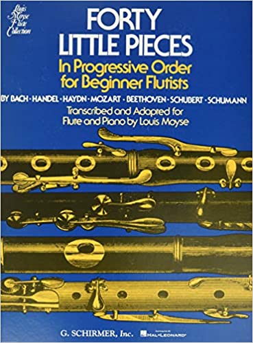 김혜정 플루티스트의 <40 little pieces flute and piano> / (다양한 명곡들을 플룻으로 연주하는 진도별 명곡집, 참스플룻)