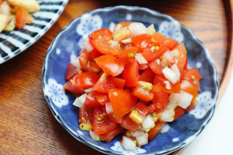 쌈두부 다이어트 요리 토마토 브루스케타 만들기 3