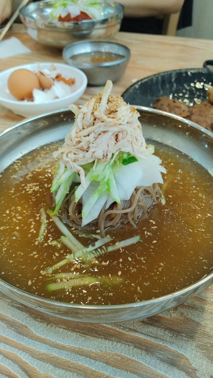  안성냉면맛집 고기박사냉면초계막국수 초계막국수와 물비빔냉면