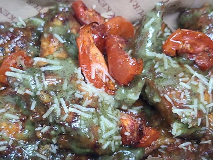  [거여동 맛집] 푸라닭 거여점 바질페스타치킨