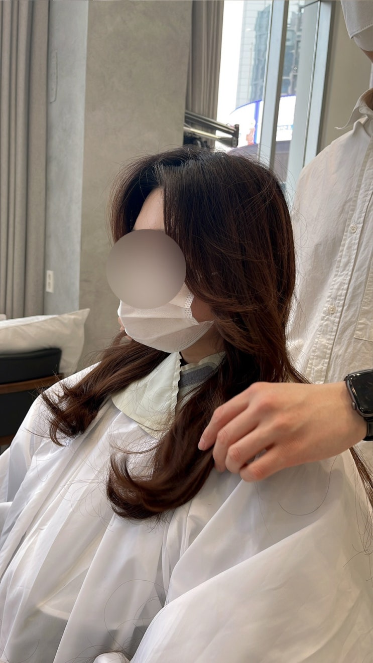  강남역 미용실 차홍룸 강남대로점 이플펌 후기 by 김명훈 디자이너