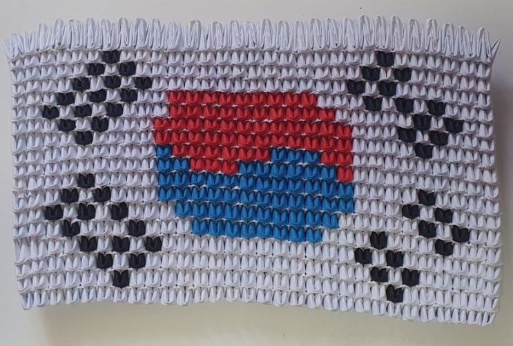  3d origami - 태극기