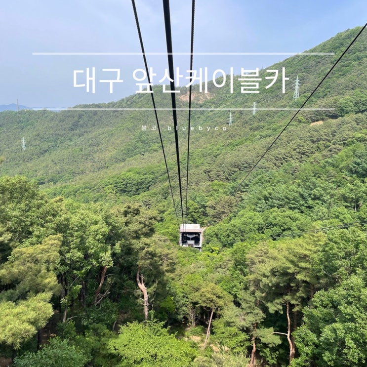  대구 가볼만한곳 분지를 한 눈에 볼 수 있는 앞산케이블카