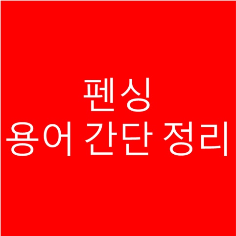  펜싱 용어와 경기 종류 간단 정리!
