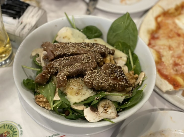  [바티칸 맛집] L'insalata Ricca / 로마식 피자, 샐러드