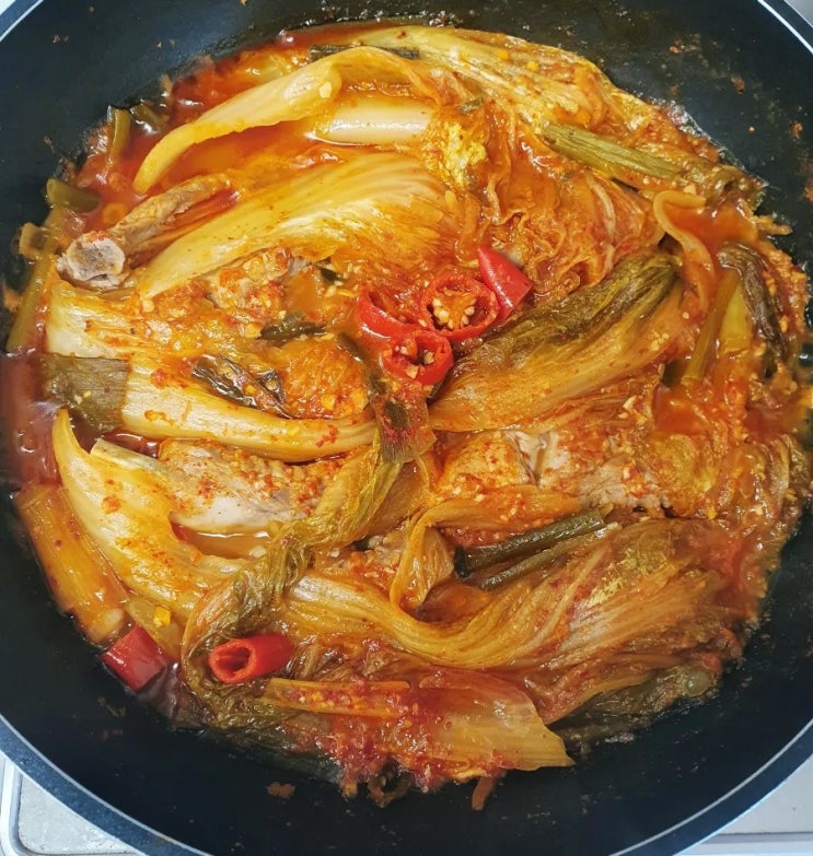  [레시피] 김치 등갈비찜