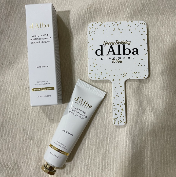  [화장품 리뷰] 달바(d'Alba) 화이트 트러플 미스트 세럼 & 핸드 크림