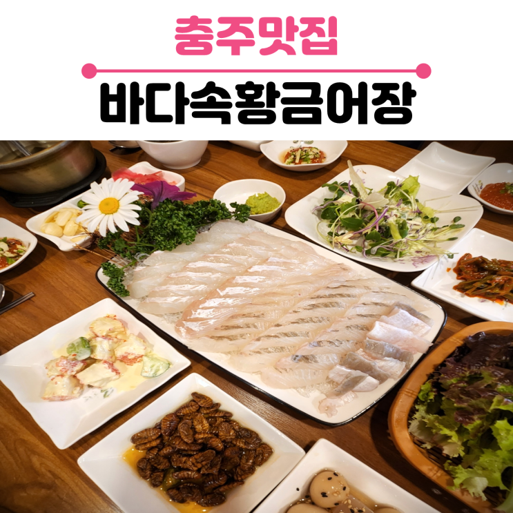  충주 횟집/ 바다속 황금어장
