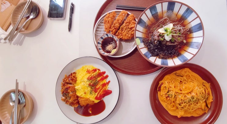  대구 동성로 맛집 수작카츠 / 도톰한 돈카츠와 파스타, 냉소바