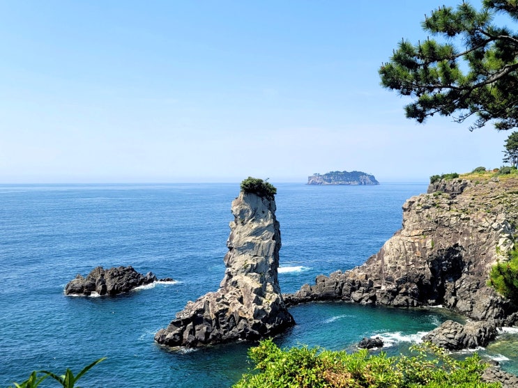 제주도 서귀포 가볼만한곳 제주 외돌개 황우지해안