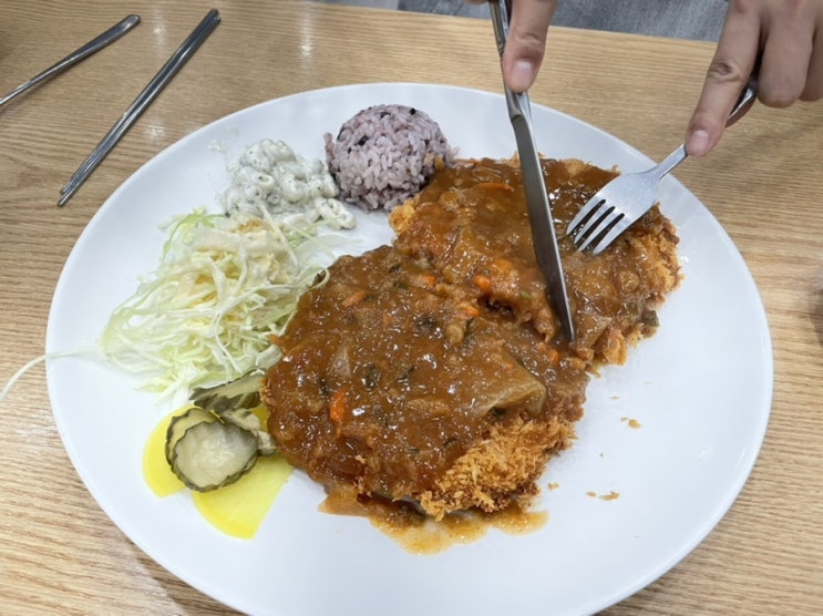  고양 / 일산 비빔국수 - 돈까스가 맛있는 도로변 맛집
