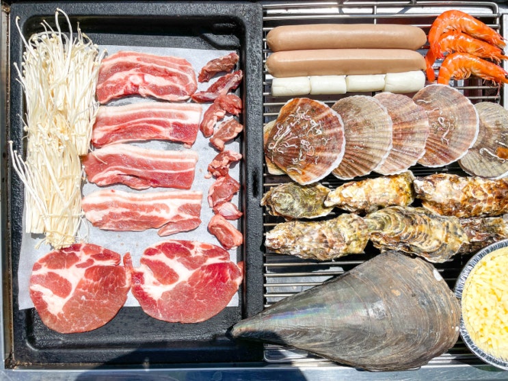  강릉교동맛집 추천 조개구이가 정말 맛있는 조개마을