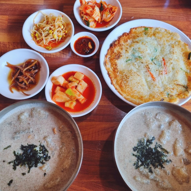  단양여행 맛집 : 들깨 감자옹심이/감자전 <가마골쉼터>